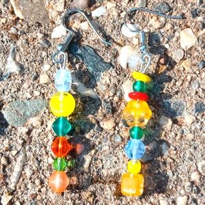 Handcrafted Beaded Dangke Earrings